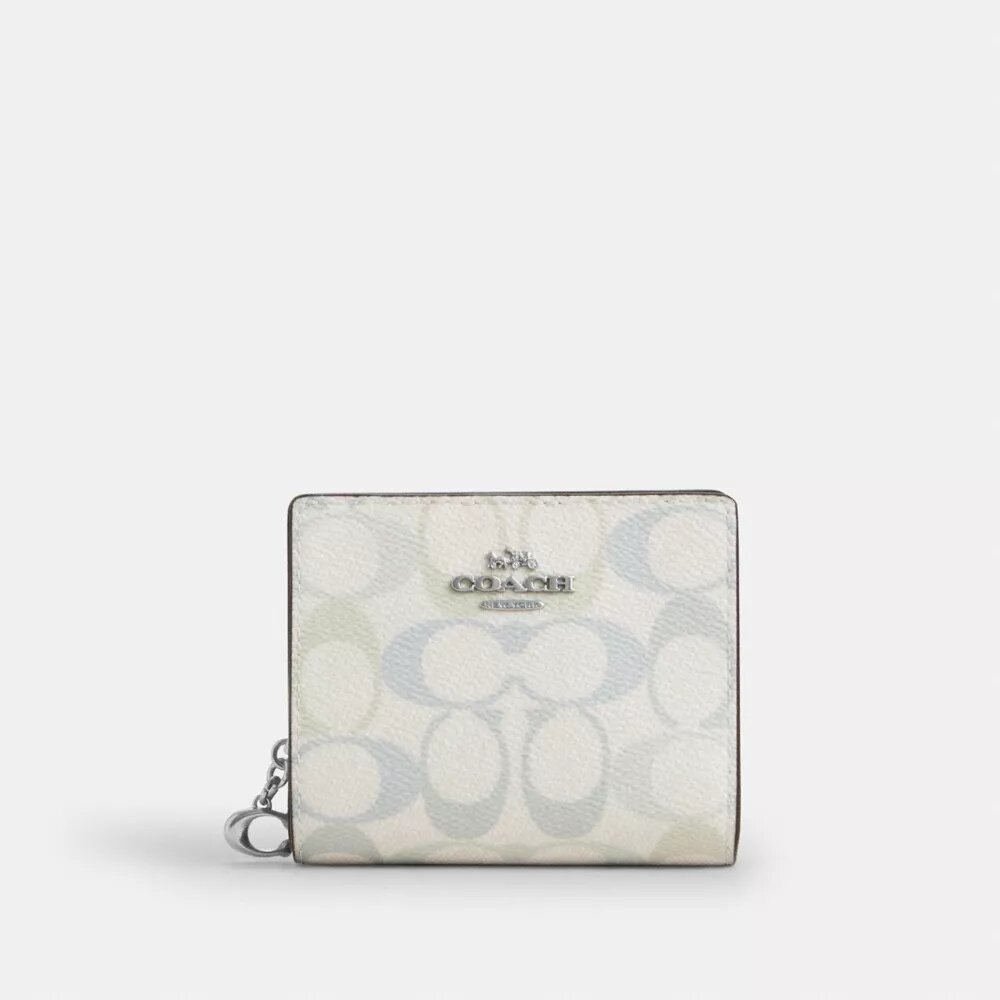 Portemonnee met drukknoopsluiting van Signature Canvas