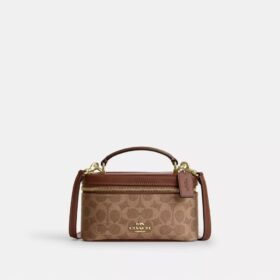 Rainer crossbodytas 18 in Signature Canvas