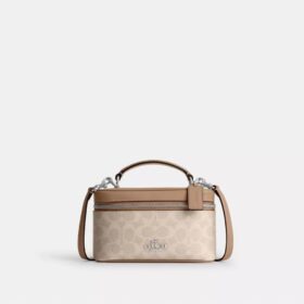 Rainer crossbodytas 18 in Signature Canvas