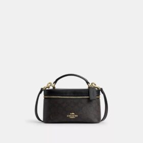 Rainer crossbodytas 18 in Signature Canvas