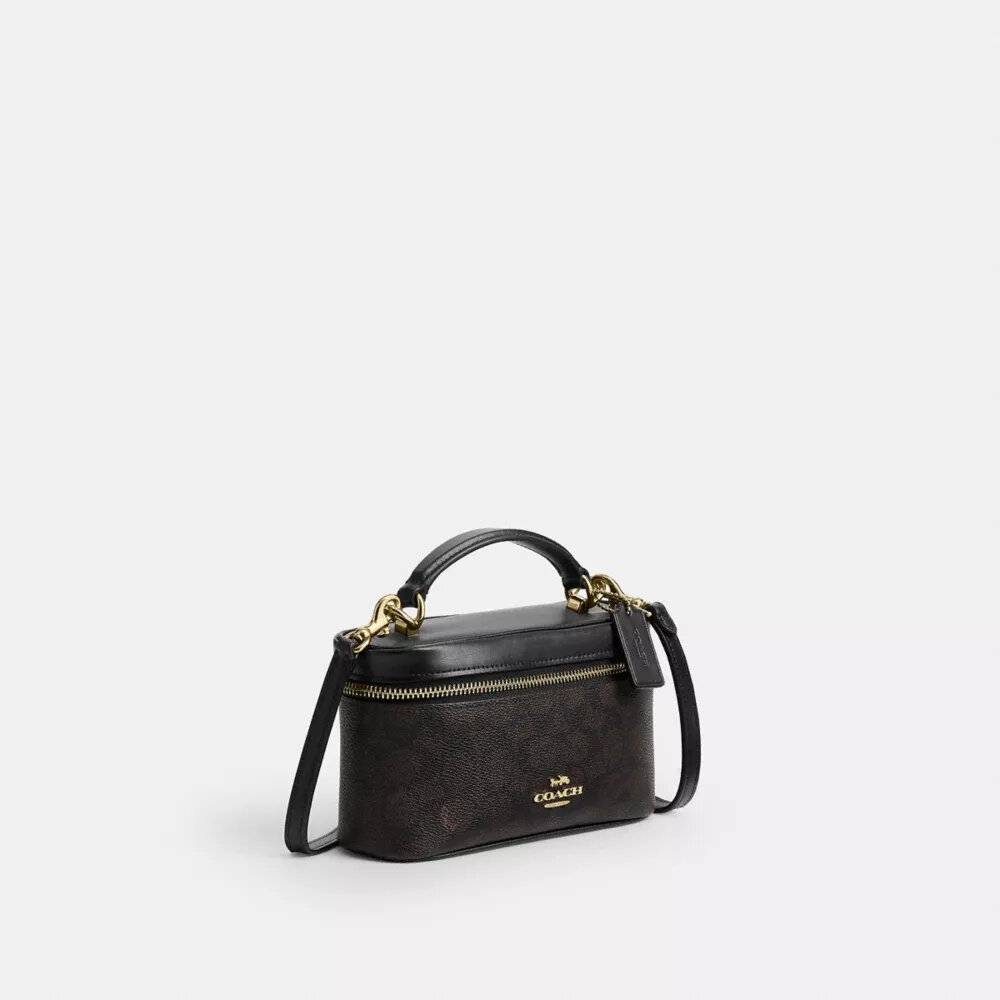 Rainer crossbodytas 18 in Signature Canvas
