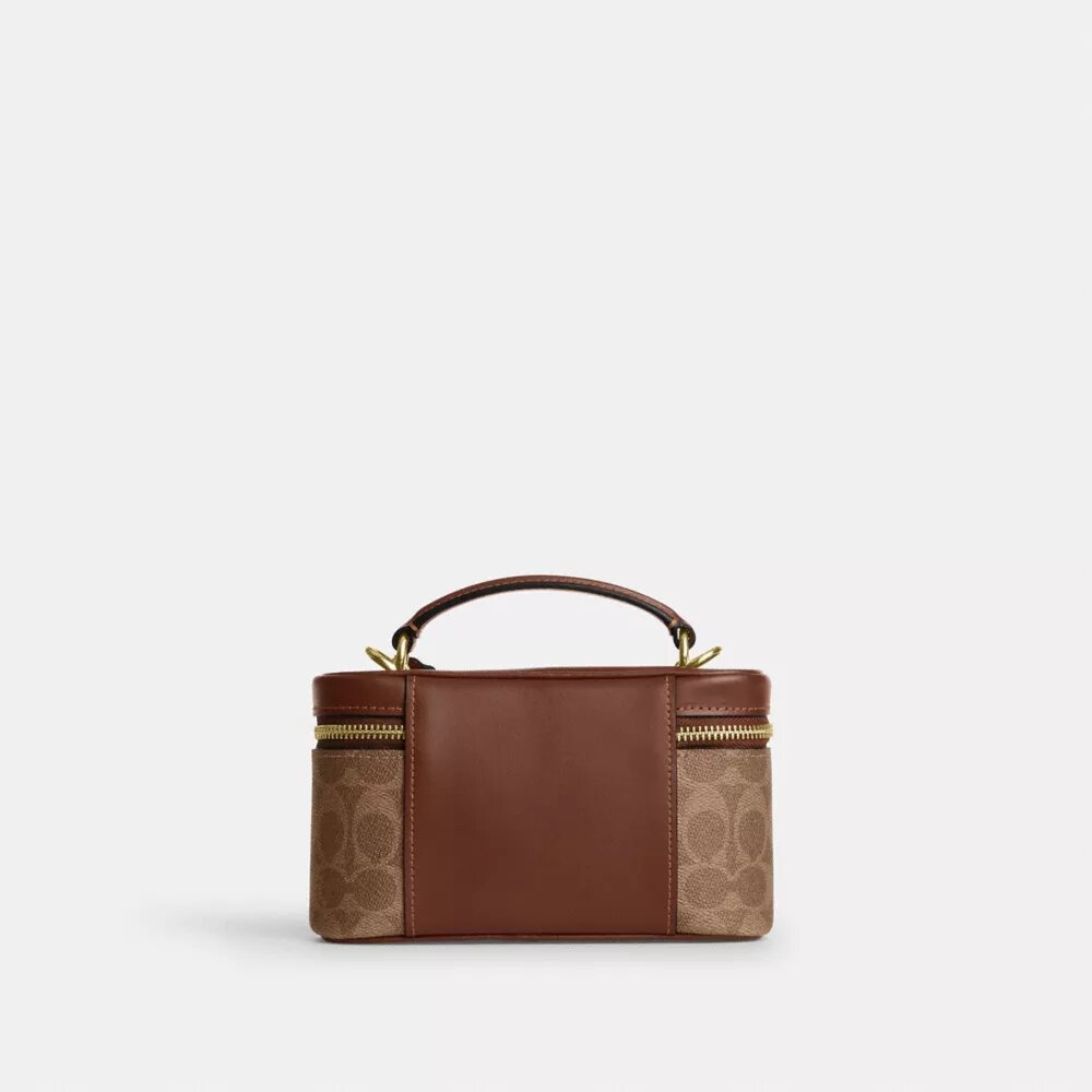Rainer crossbodytas 18 in Signature Canvas