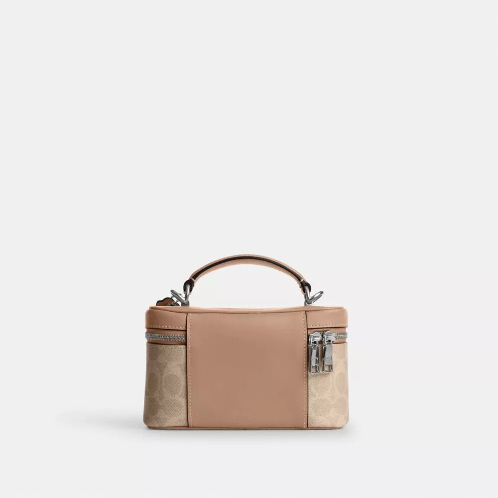 Rainer crossbodytas 18 in Signature Canvas