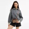 Rainer crossbodytas 18 in Signature Canvas