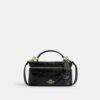 Rainer Crossbodytas 18 met doorgestikt patroon