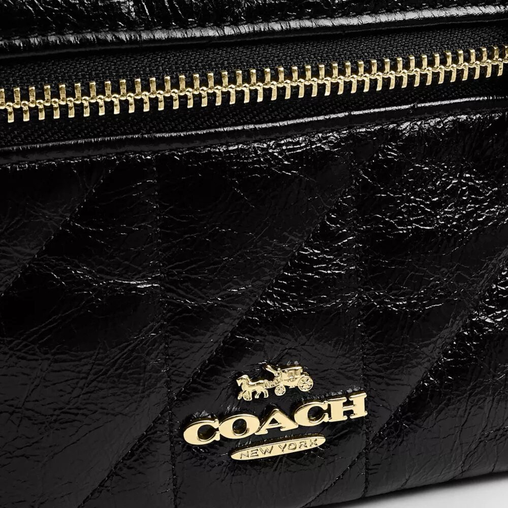 Rainer Crossbodytas 18 met doorgestikt patroon