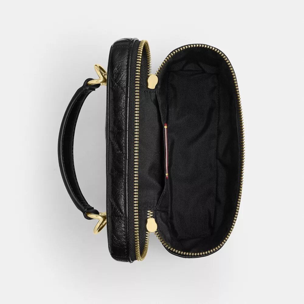 Rainer Crossbodytas 18 met doorgestikt patroon