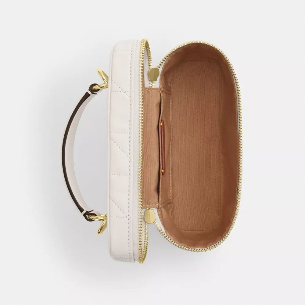 Rainer Crossbodytas 18 met doorgestikt patroon