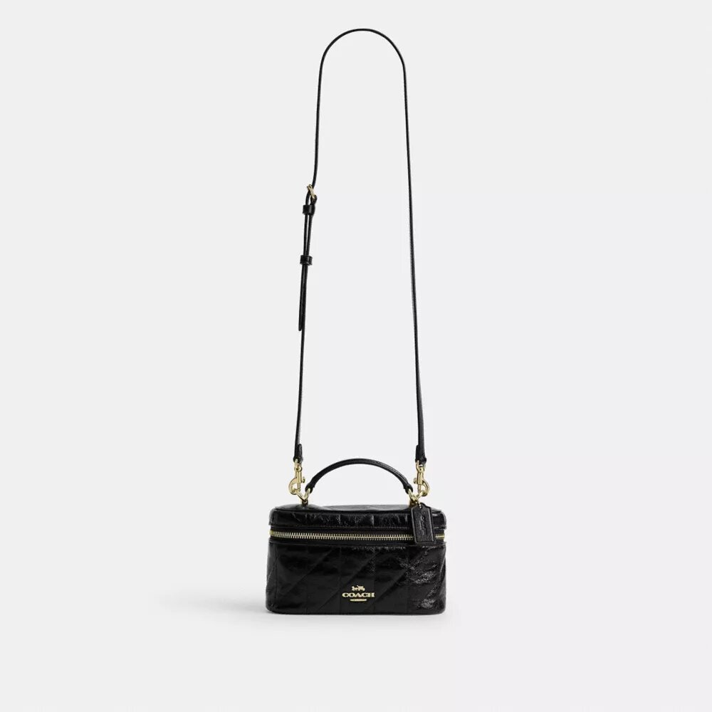 Rainer Crossbodytas 18 met doorgestikt patroon
