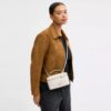 Rainer Crossbodytas 18 met doorgestikt patroon