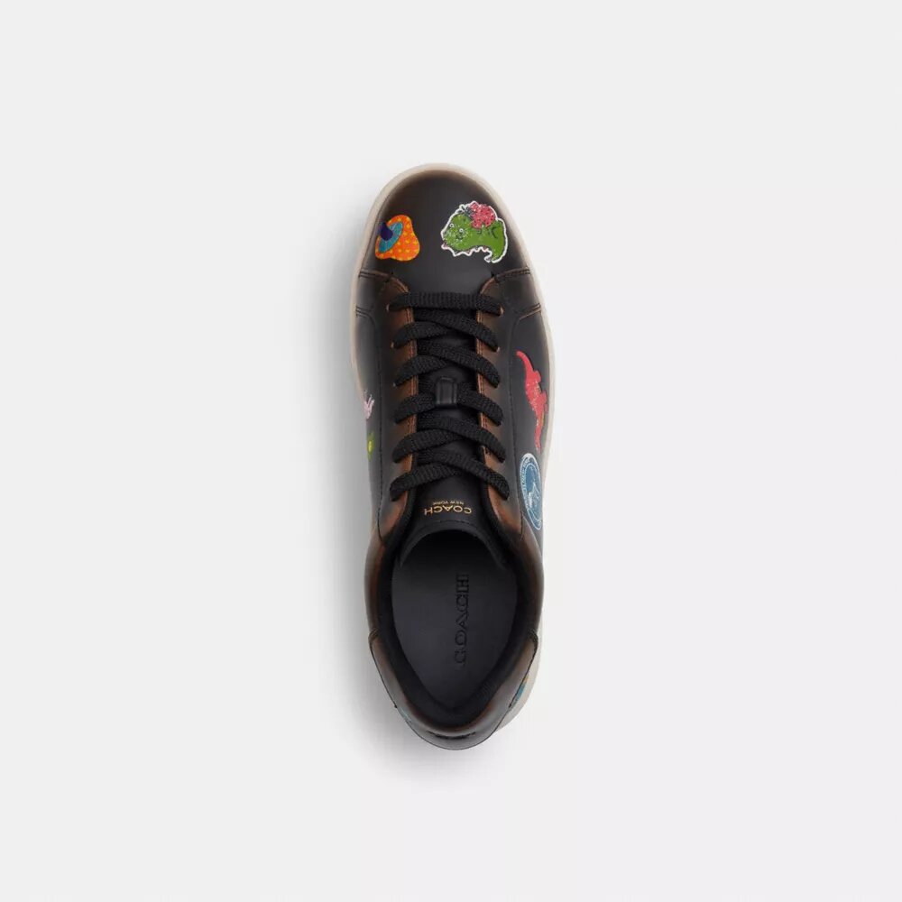 Rexy 10e verjaardag Hoge sneakers met stickerprint