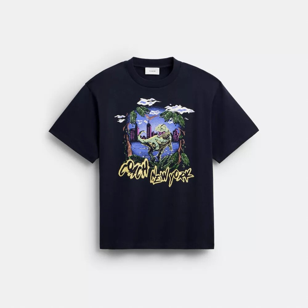 Rexy 10e verjaardag Jungle Relaxed T-shirt van biologisch katoen