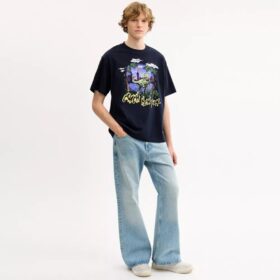 Rexy 10e verjaardag Jungle Relaxed T-shirt van biologisch katoen
