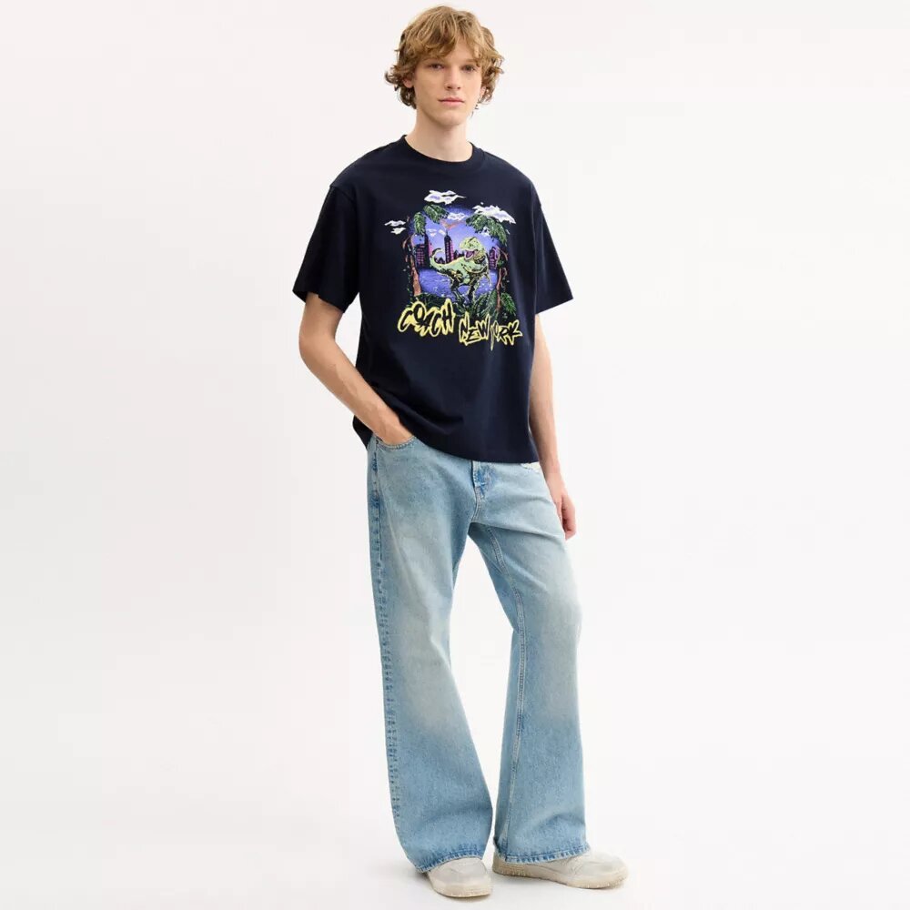 Rexy 10e verjaardag Jungle Relaxed T-shirt van biologisch katoen