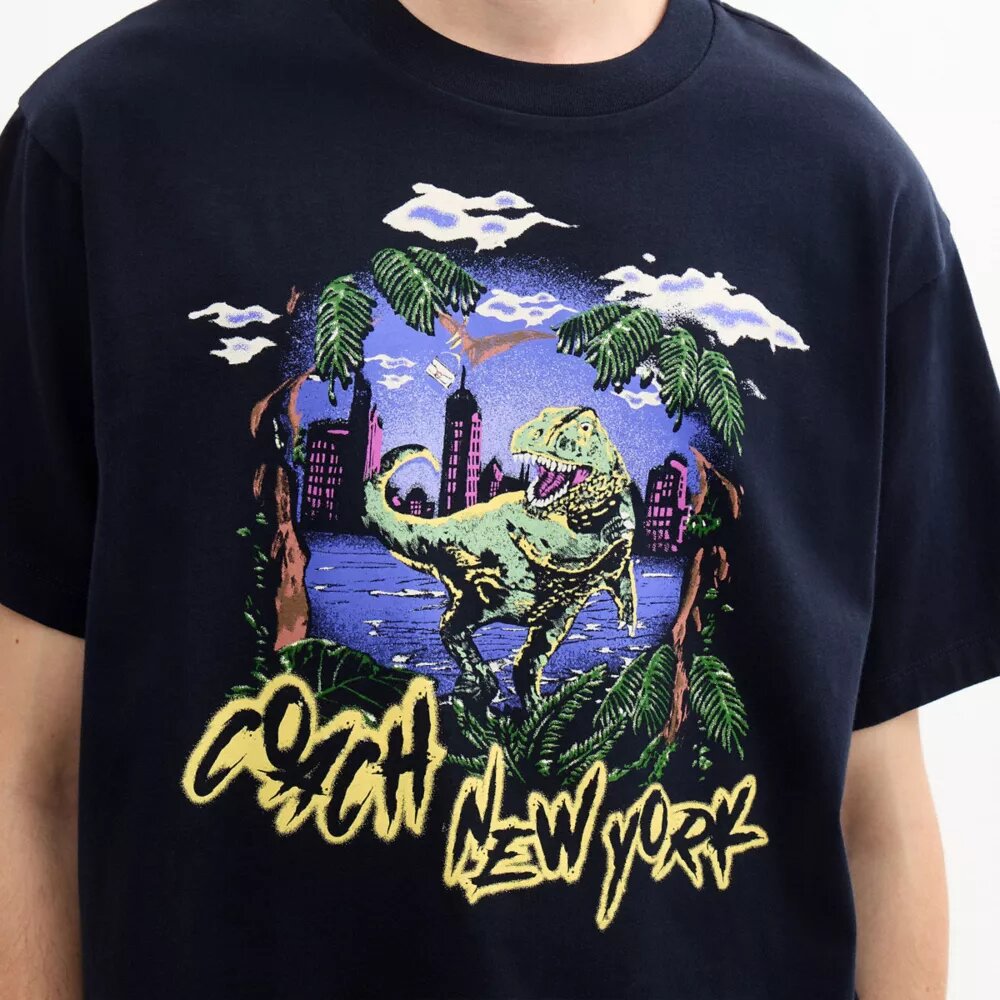 Rexy 10e verjaardag Jungle Relaxed T-shirt van biologisch katoen