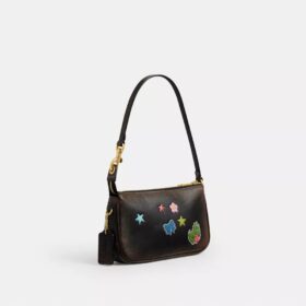 Rexy 10e verjaardag Plaza-tas 18 in ‘Loved Leather’ met stickerprint