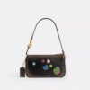 Rexy 10e verjaardag Plaza-tas 18 in ‘Loved Leather’ met stickerprint
