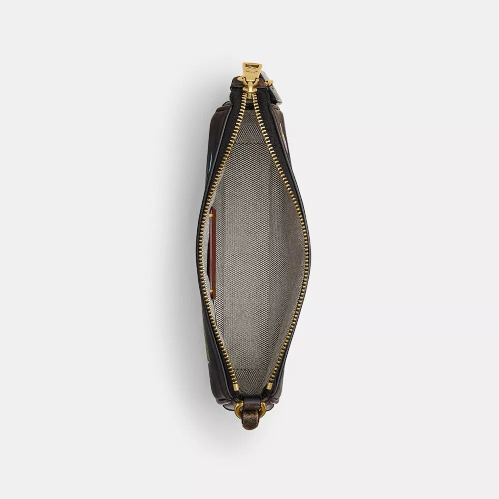 Rexy 10e verjaardag Plaza-tas 18 in ‘Loved Leather’ met stickerprint