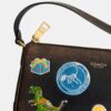 Rexy 10e verjaardag Plaza-tas 18 in ‘Loved Leather’ met stickerprint