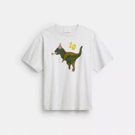 Rexy 10e verjaardag Relaxed T-shirt van biologisch katoen
