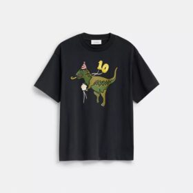 Rexy 10e verjaardag Relaxed T-shirt van biologisch katoen
