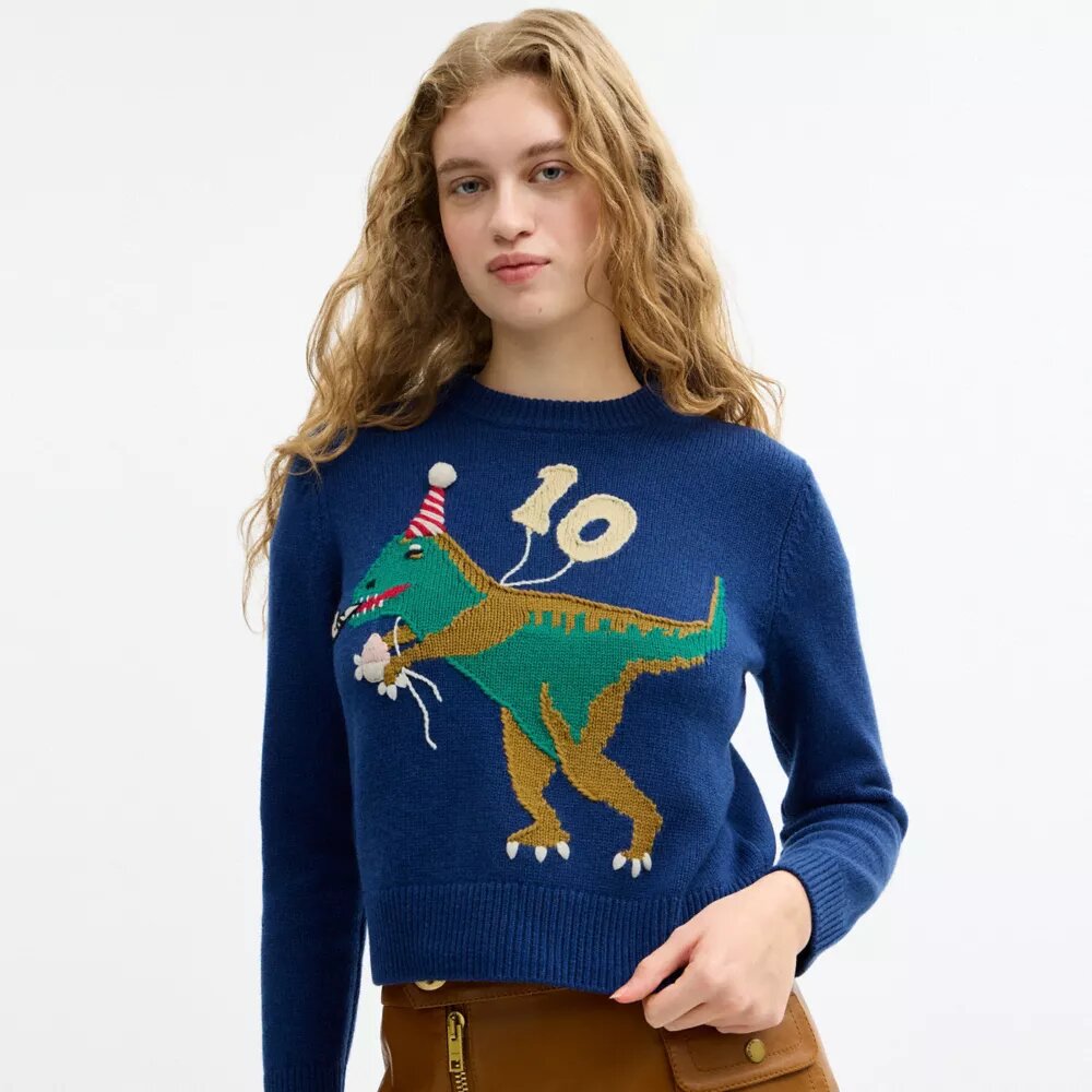 Rexy 10e verjaardag trui met ronde hals