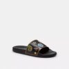 Rexy 10e verjaardag Udele-slippers met stickerprint