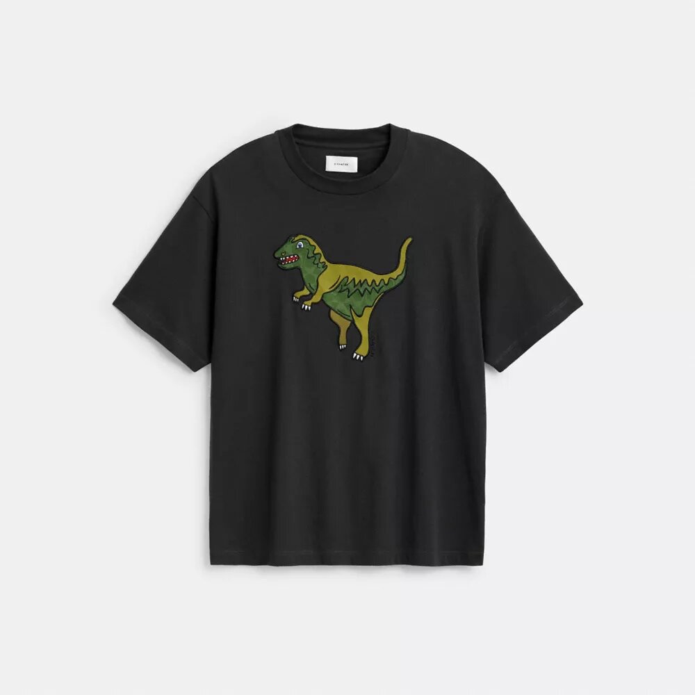 Rexy T-shirt met relaxte pasvorm van biologisch katoen