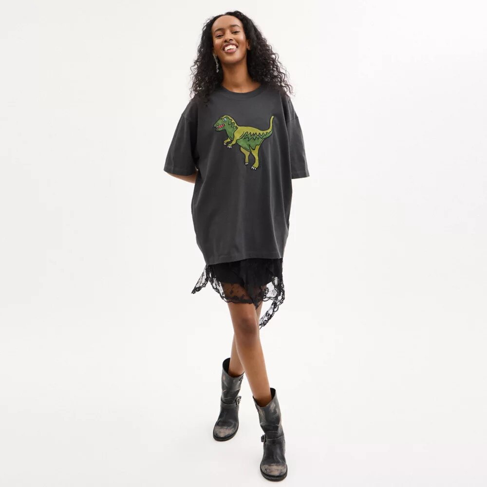 Rexy T-shirt met relaxte pasvorm van biologisch katoen