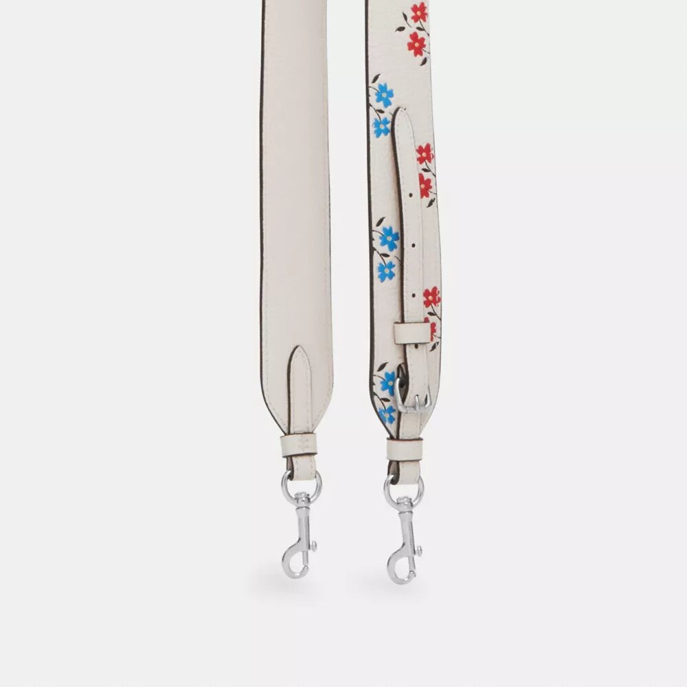 Riem met bloemenprint