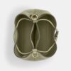 Rowan-bucketbag van kenmerkend leer