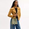 Rowan-bucketbag van kenmerkend leer