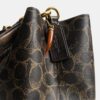 Rowan-bucketbag van Loved Signature Canvas met bedels