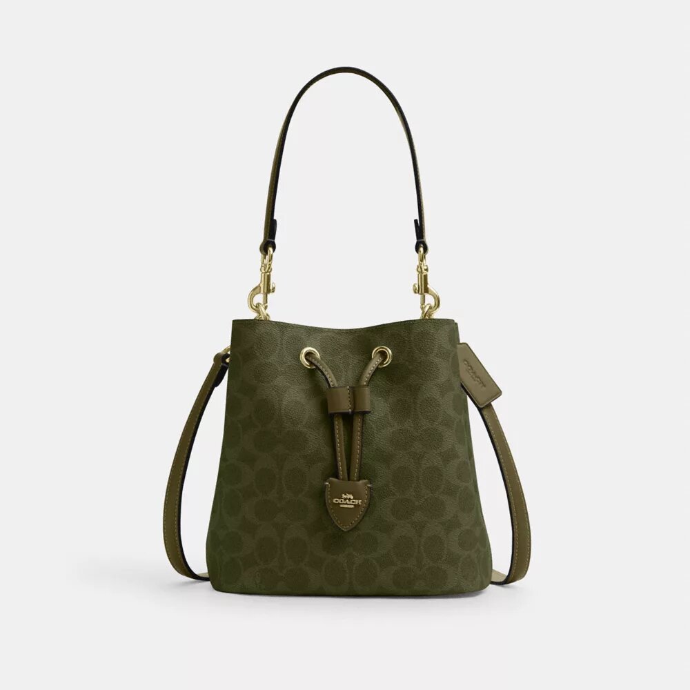 Rowan-bucketbag van Signature Canvas