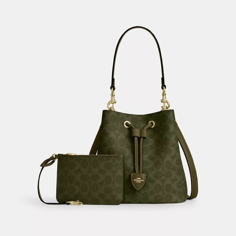 Rowan-bucketbag van Signature Canvas