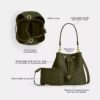 Rowan-bucketbag van Signature Canvas
