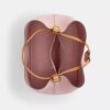 Rowan-bucketbag van Signature Canvas met bedels