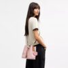 Rowan-bucketbag van Signature Canvas met bedels