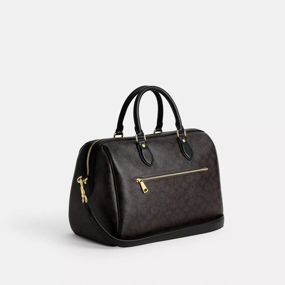 Rowan grote satcheltas van Signature Canvas