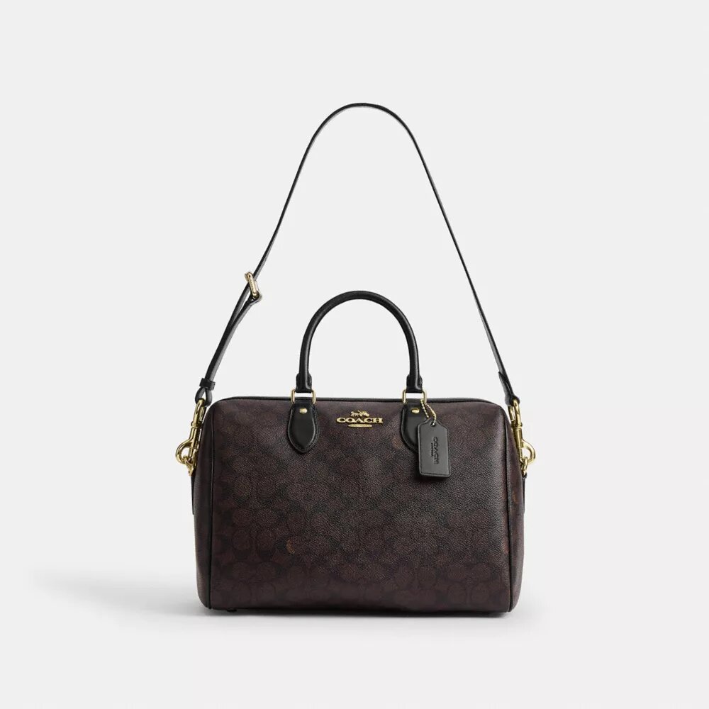Rowan grote satcheltas van Signature Canvas