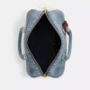Rowan grote schoudertas van ‘Loved Denim’ met bedels