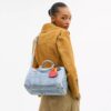 Rowan grote schoudertas van ‘Loved Denim’ met bedels