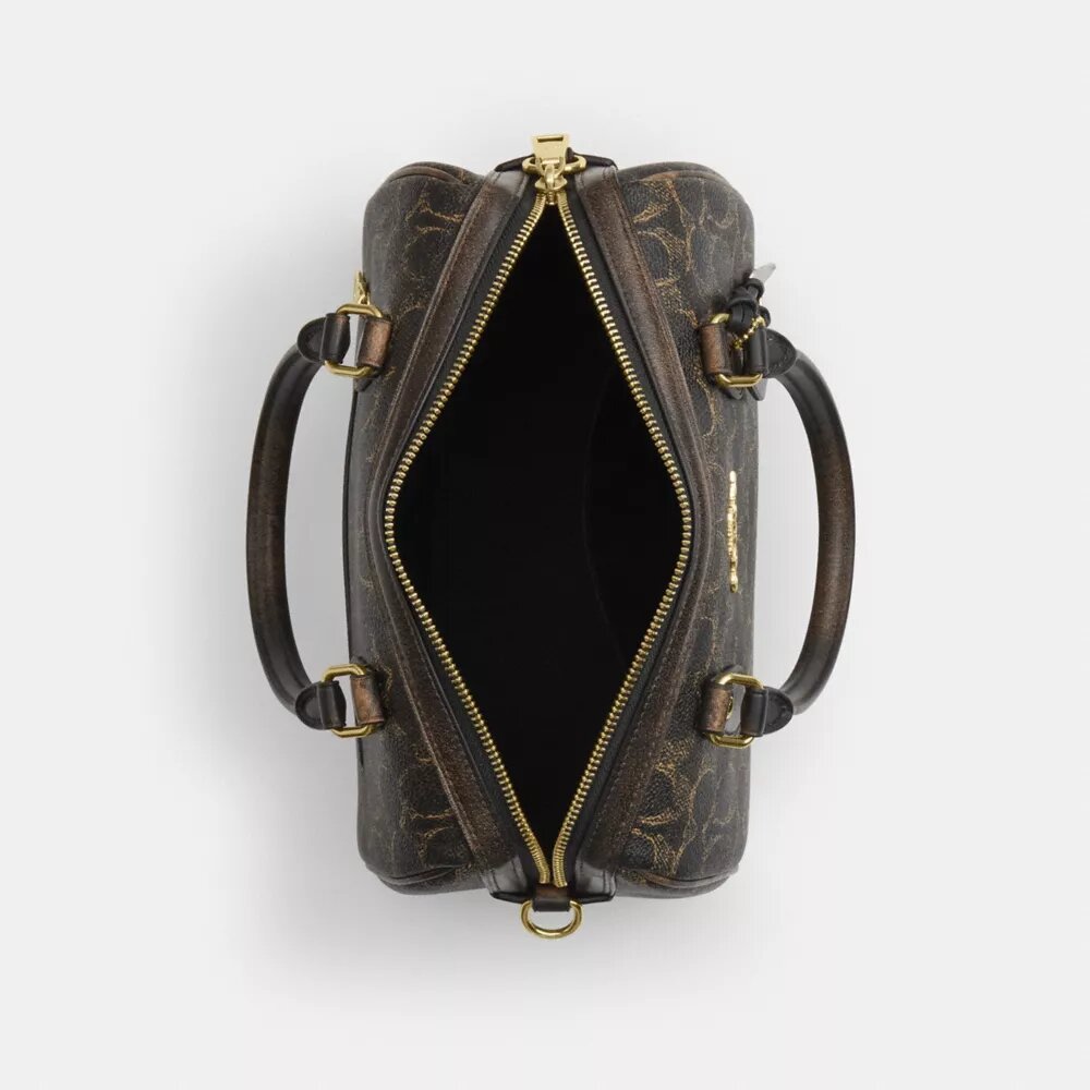 Rowan-satcheltas van Loved Signature Canvas met bedels