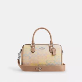 Rowan-satcheltas van Rainbow Signature Canvas