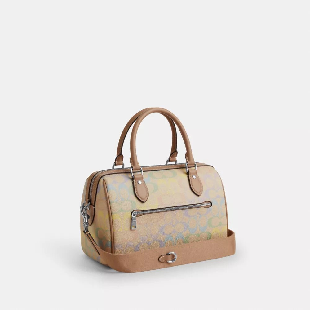 Rowan-satcheltas van Rainbow Signature Canvas