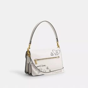 Schoudertas met ketting en ‘Tabby’-print