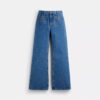 Sculpted C-denim broek van biologisch katoen
