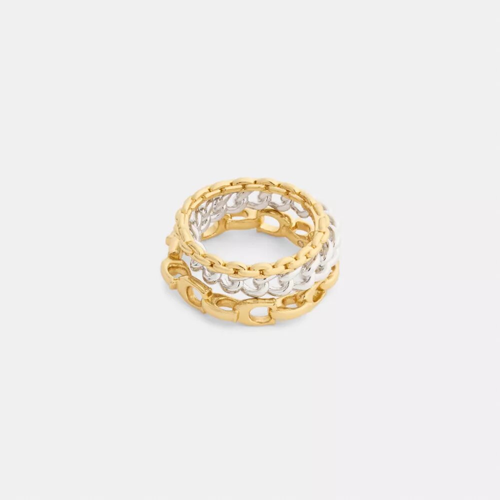 Set met gekoppelde C-ringen