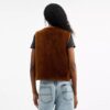 Shearling-gilet
