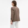 Signature C geruite Blazer met enkele rij knopen